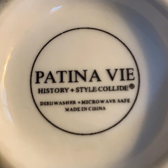 Patina Vie Tidbit Bowl in blue and white - Picture 4 of 4